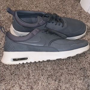 GRAY NIKES- WORN ONCE